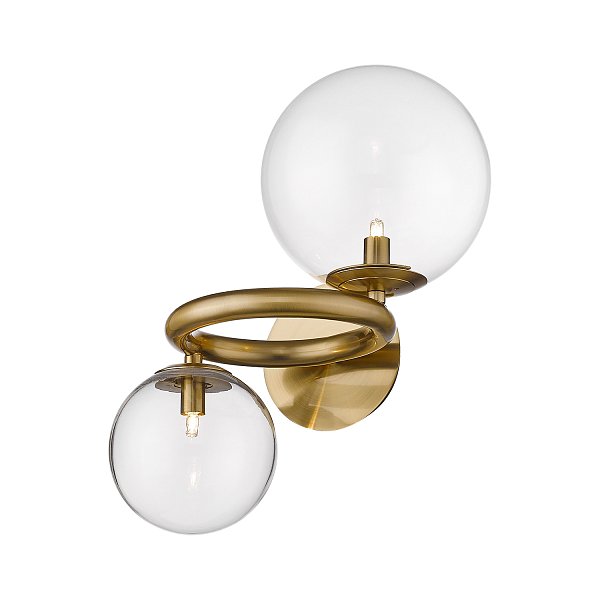 Настенный светильник Delight Collection W68092-2 brass