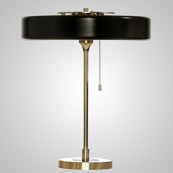 Настольная Bert Frank Revolve Table Lamp Black by ImperiumLoft