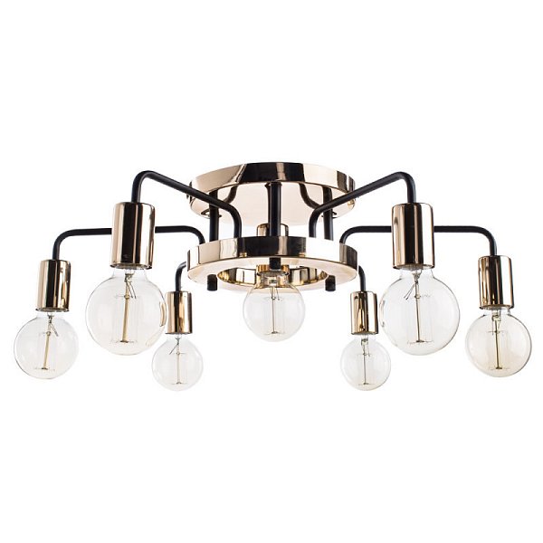 Накладная люстра Arte Lamp A6001PL-7BK