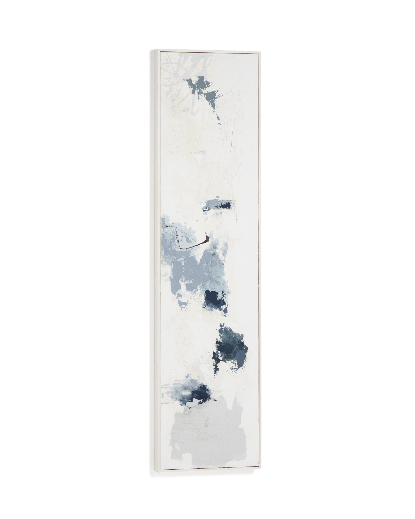 Erale Абстрактная картина ручной работы в серо-синих тонах, размер 47 x 182 см La Forma 481237