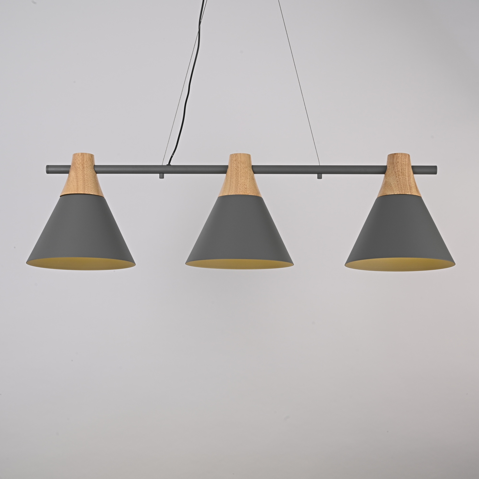 Реечный подвесной светильник NEXT Gray by ImperiumLoft