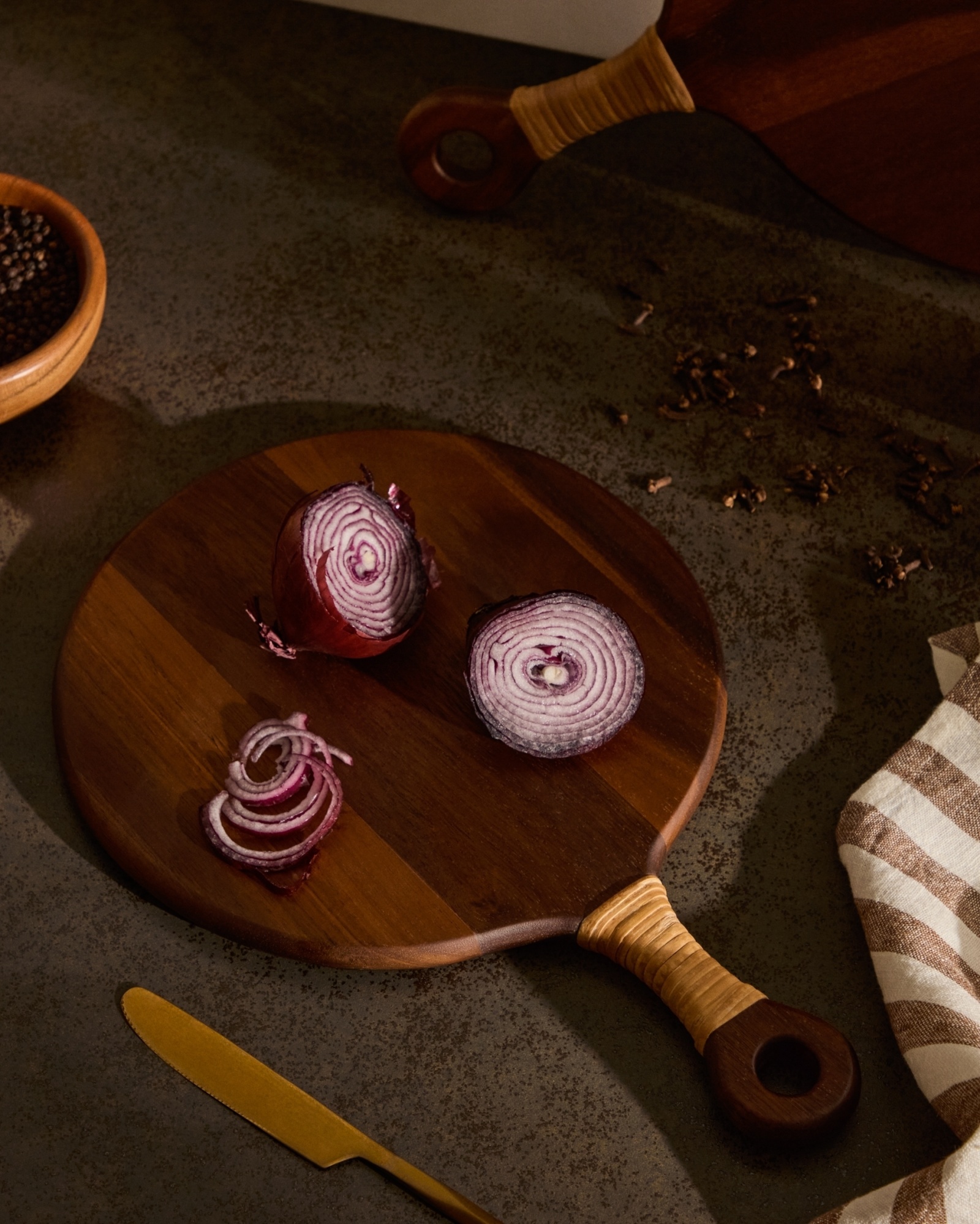 Selvira набор из 3 чаш из дерева акации La Forma (ex Julia Grup)