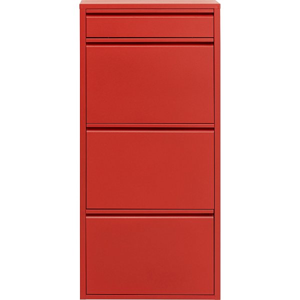 Полка для обуви Caruso 3 Plus 1 Red (MO) KARE 71081