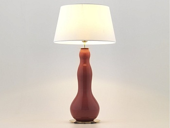 Настольная лампа Melly золотой металл + белый абажур 151011/45 Aromas del Campo