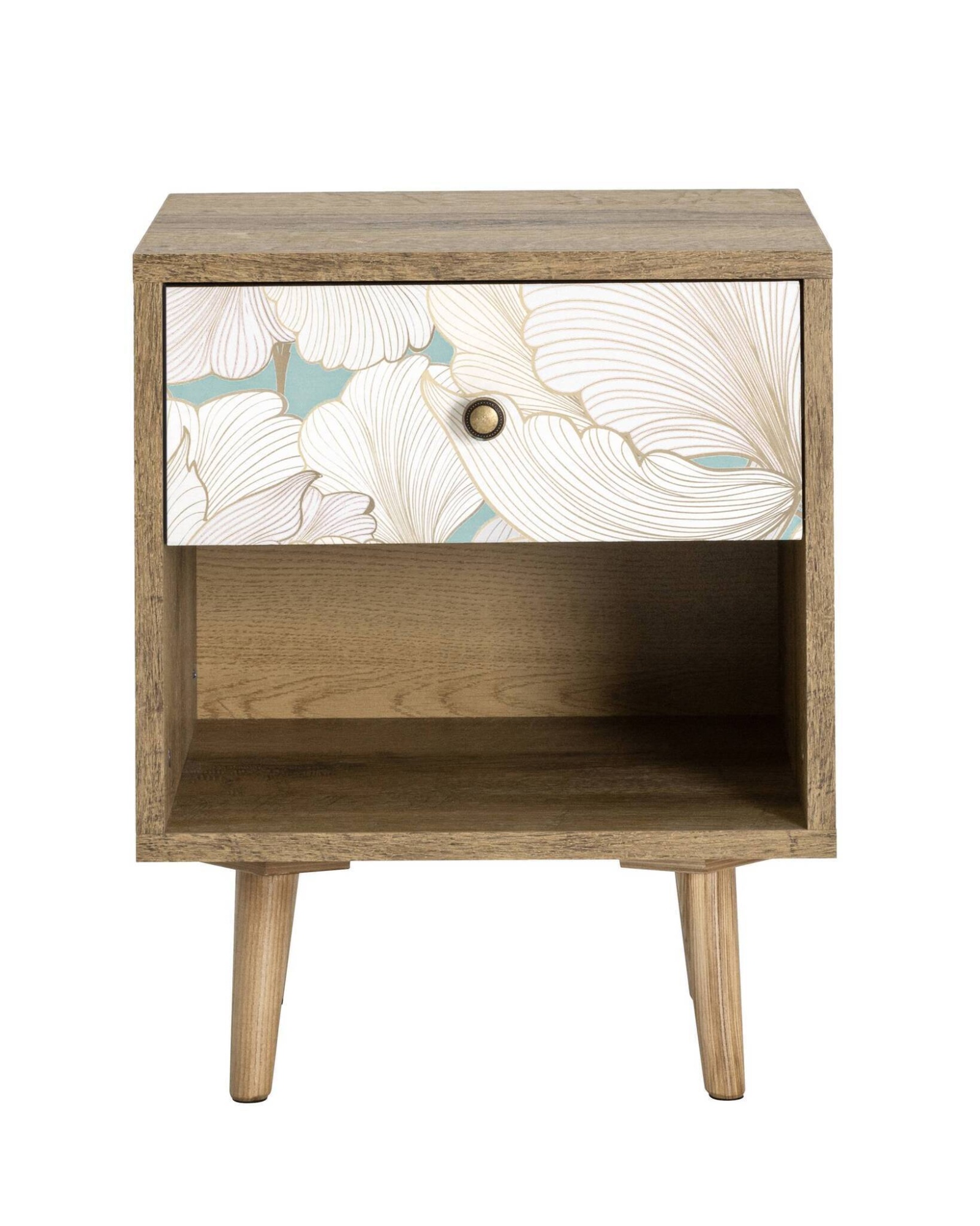 Тумбочка Berber с открытой полкой 31 принт Stool Group