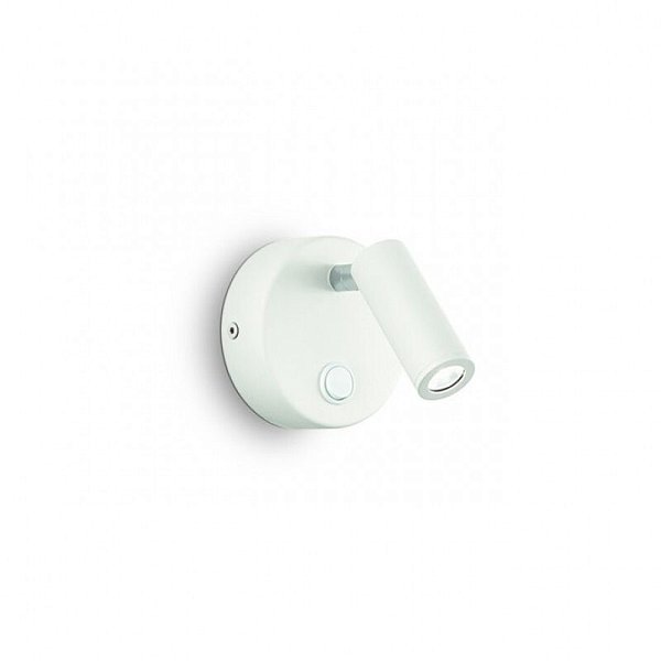 Настенный светильник Ideal Lux PAGE AP1 ROUND BIANCO