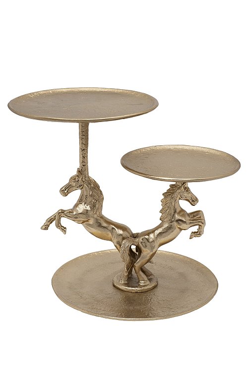 Подставка для закусок Horse металлическая Garda Decor 69-21012