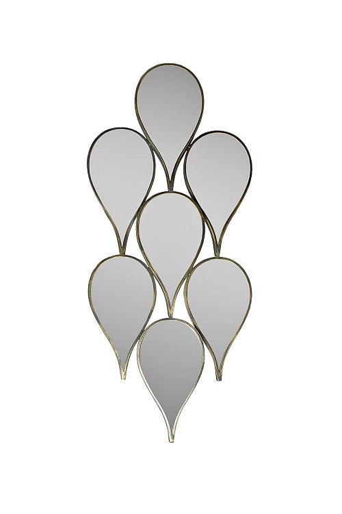 Зеркало декоративное "Капли" Garda Decor 19-OA-5660