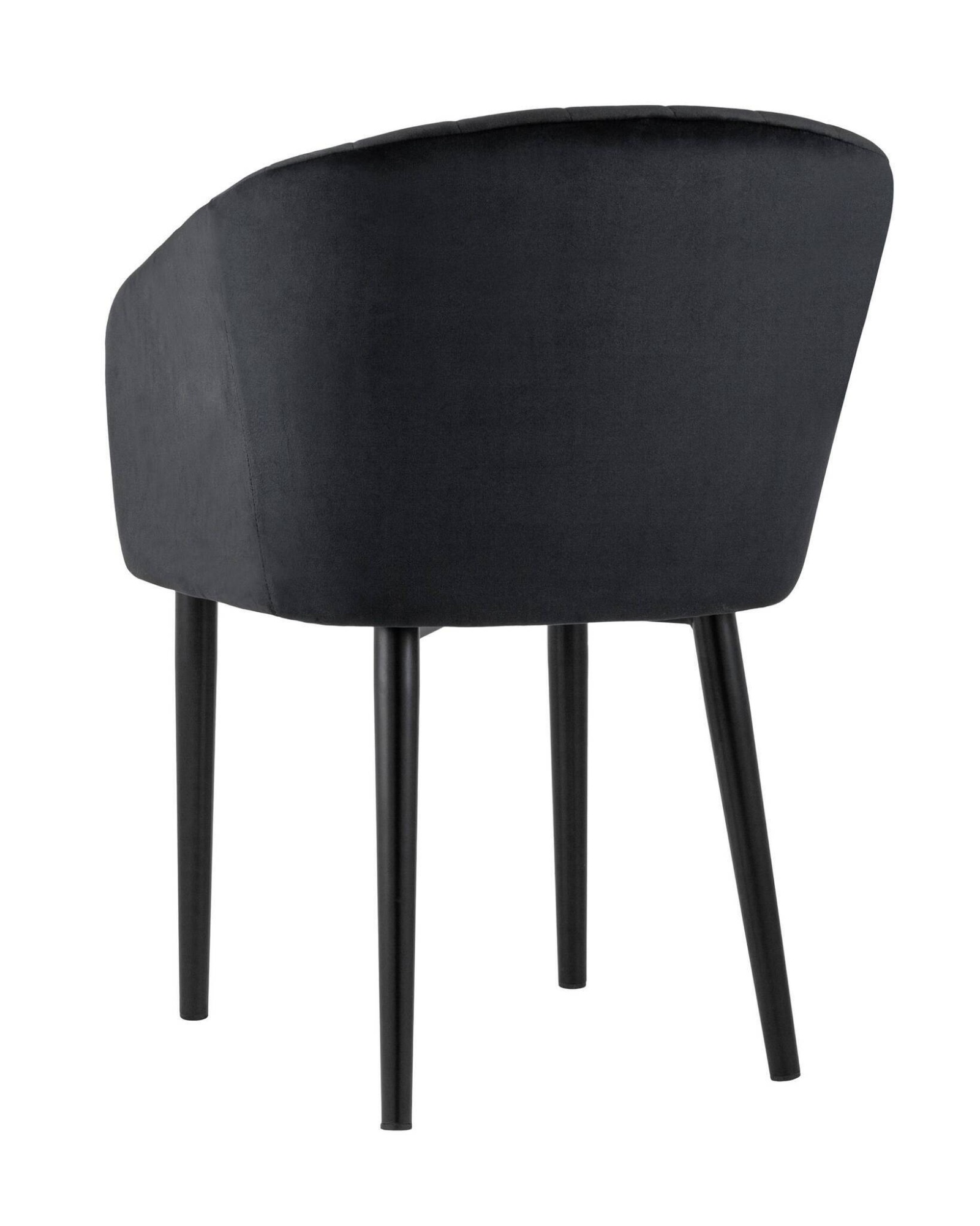 Стул с подлокотниками Нейтон велюр черный Stool Group