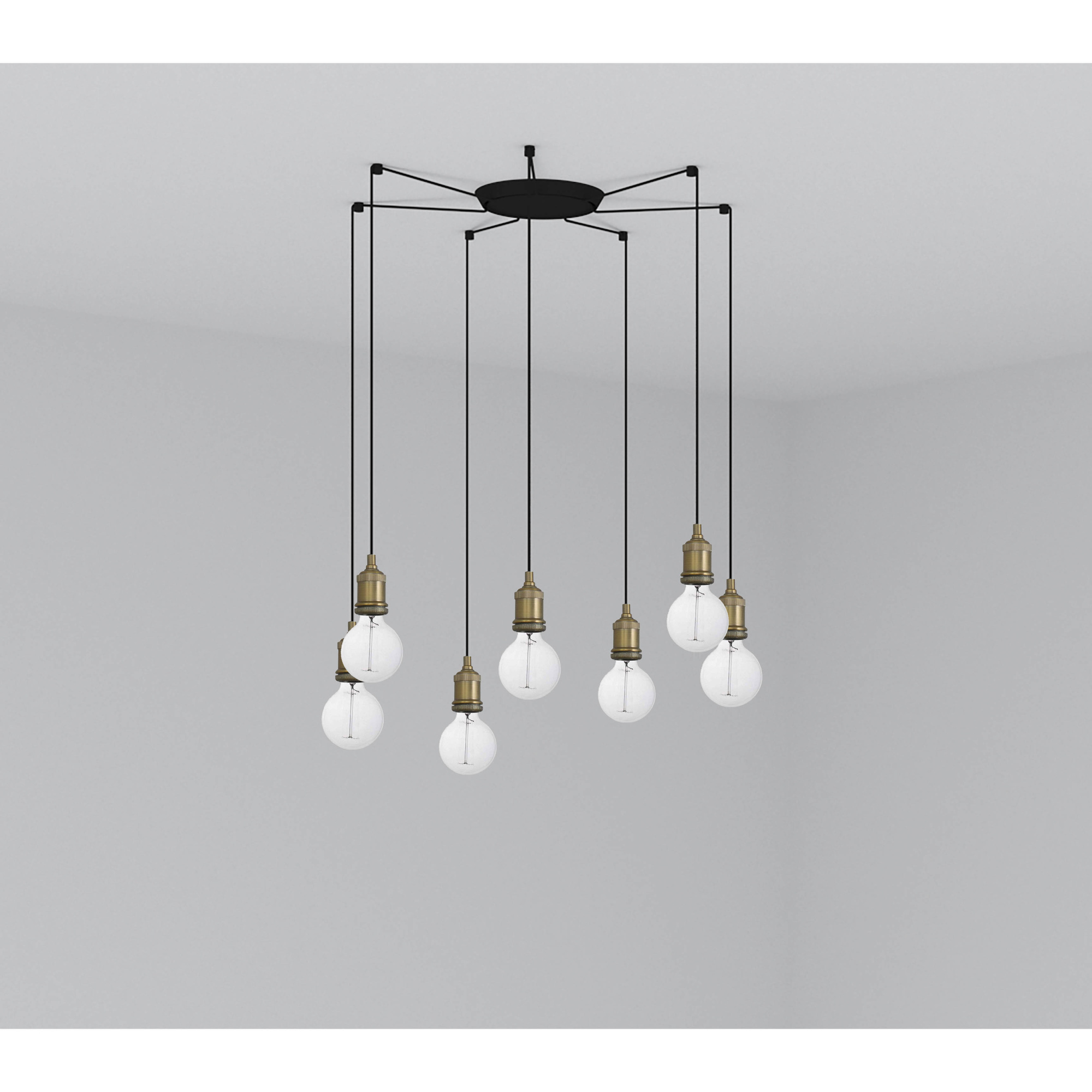 Люстра Art 7L состаренное золото Faro