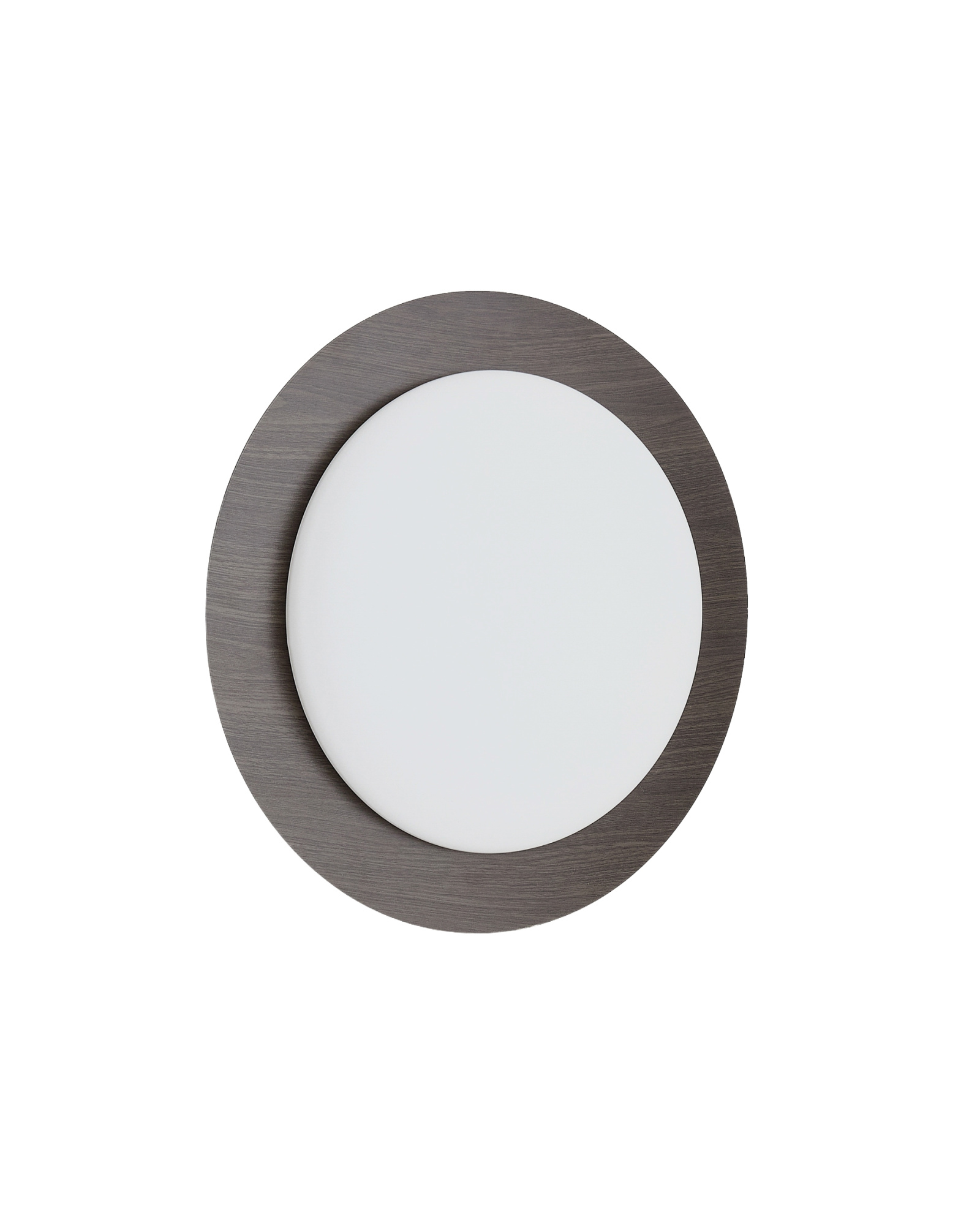 Потолочный светильник Novae из светлой шлифованной стали с имитацией дерева La Forma (ex Julia Grup)