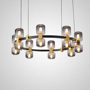 Подвесная люстра WENDEL L16 Grey by ImperiumLoft