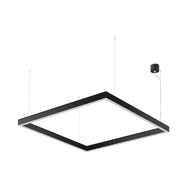 Подвесной светодиодный светильник Ledron SKYLINE HL 835 Black 3000K