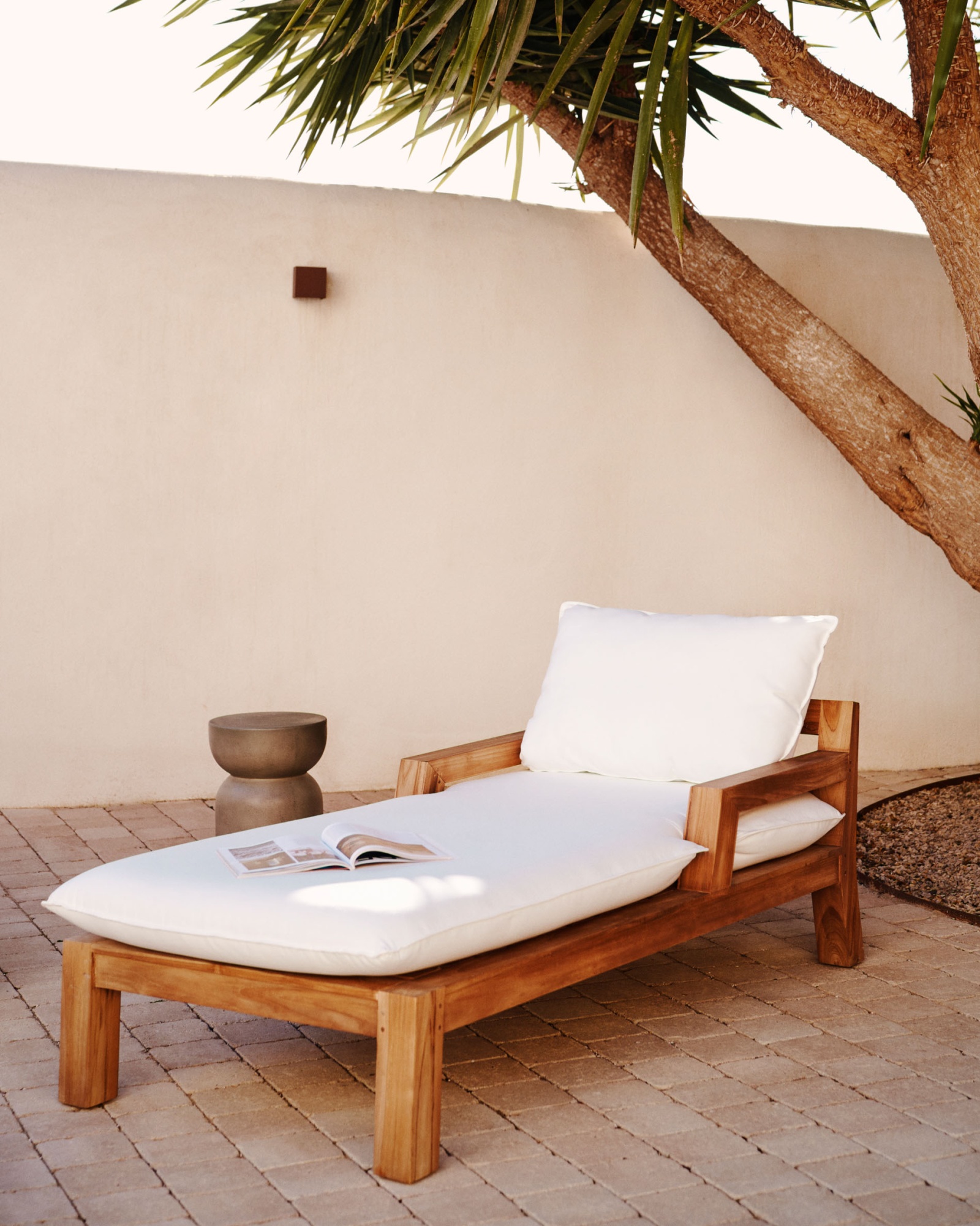 Forcanera Шезлонг из массива тикового дерева La Forma (ex Julia Grup)