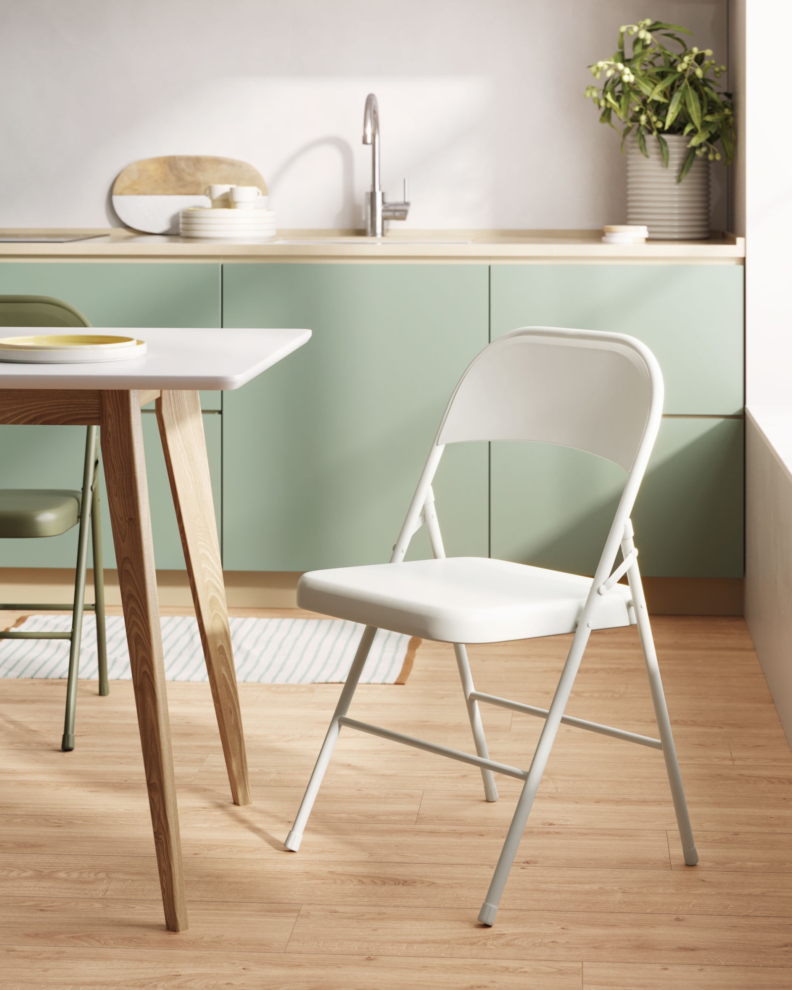 Набор из 4-х подставок Augustine дерево и терраццо La Forma (ex Julia Grup)