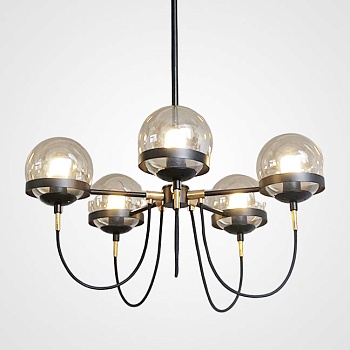 Потолочный светильник ORBIT L5 Black by ImperiumLoft