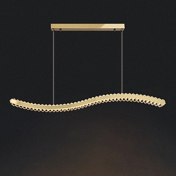 Подвесной светильник BERTOLDA W B L100 Brass by ImperiumLoft