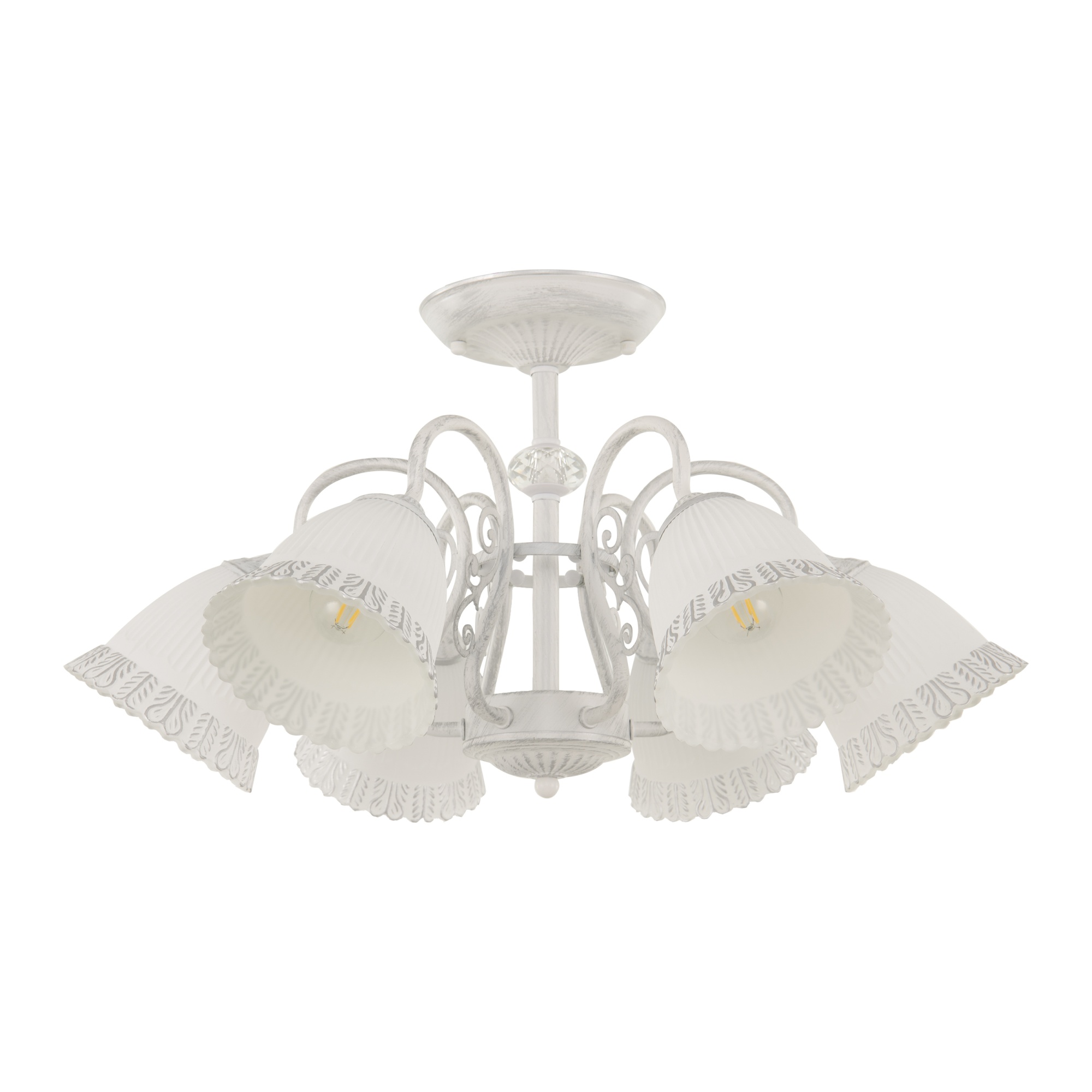 Люстра с плафонами 340800/6 WT+SL Arte Milano