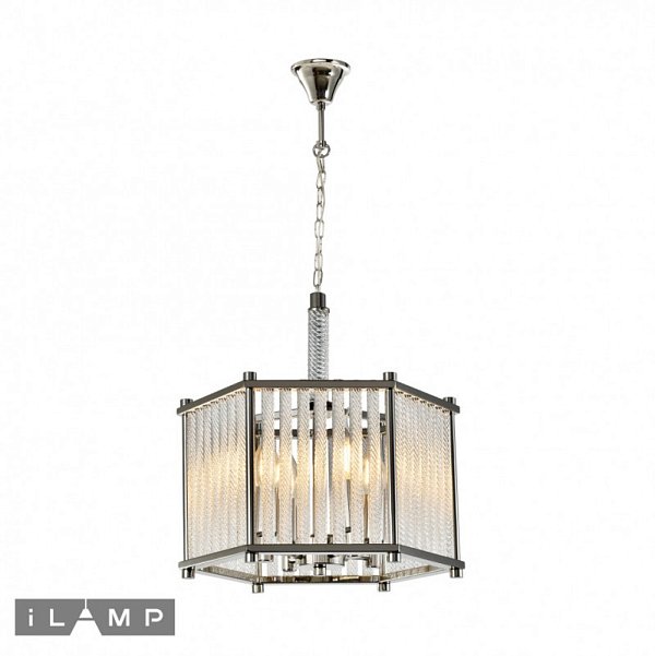 Подвесная люстра iLamp P9509-4 NIC
