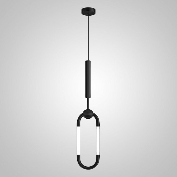 Подвесной светильник FINNUR C H30 Black by ImperiumLoft