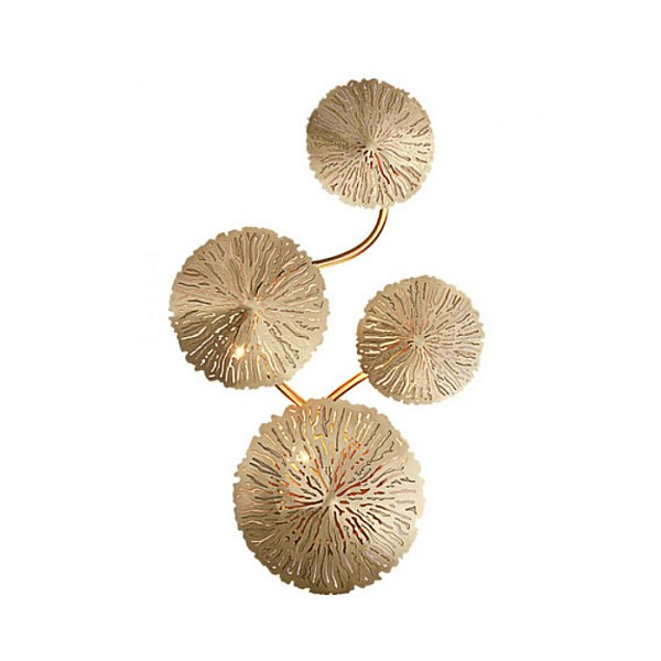Настенный светильник  Delight Collection Nabila 10 black/gold