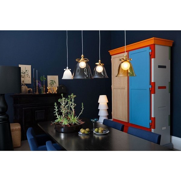 Подвесной светильник Moooi Bell Lamp S white-transparent