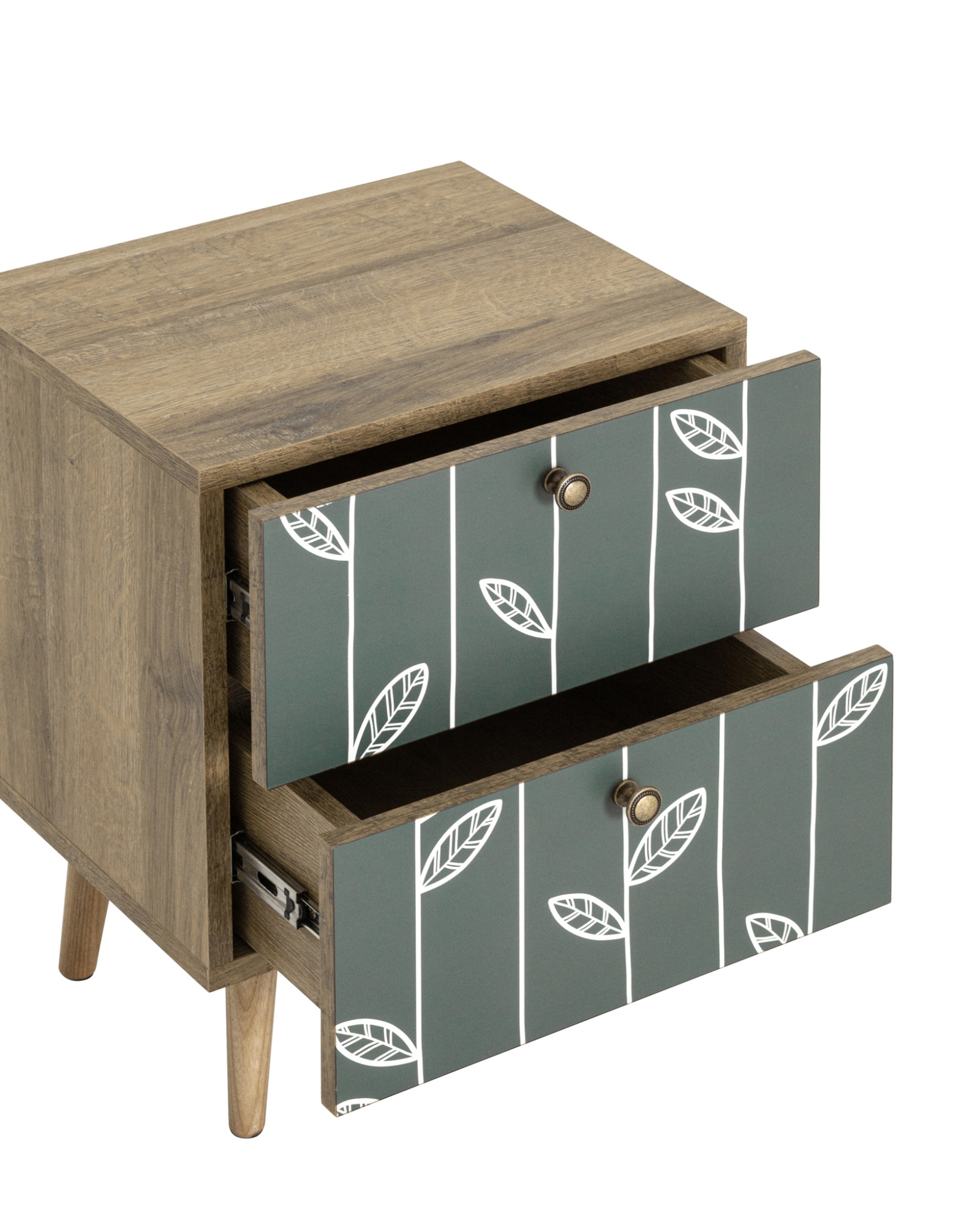 Тумбочка Berber с двумя ящиками 18 принт Stool Group