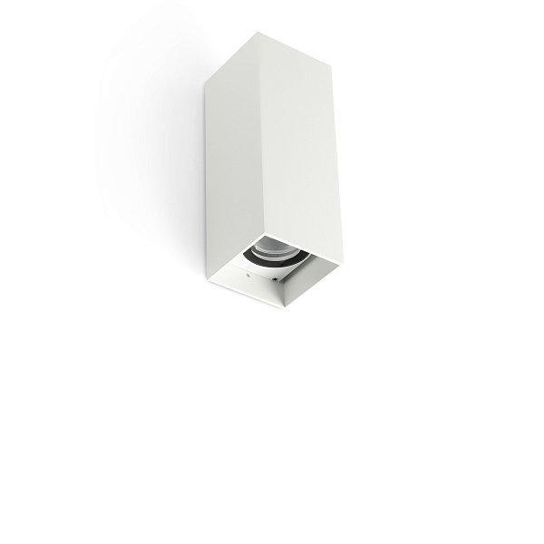 KOV 2L Белый квадратный настенный светильник LED 2x6W 2700K 34°/34° Faro