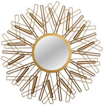 Зеркало в металлической раме Abstract Art-Zerkalo MH2172BS