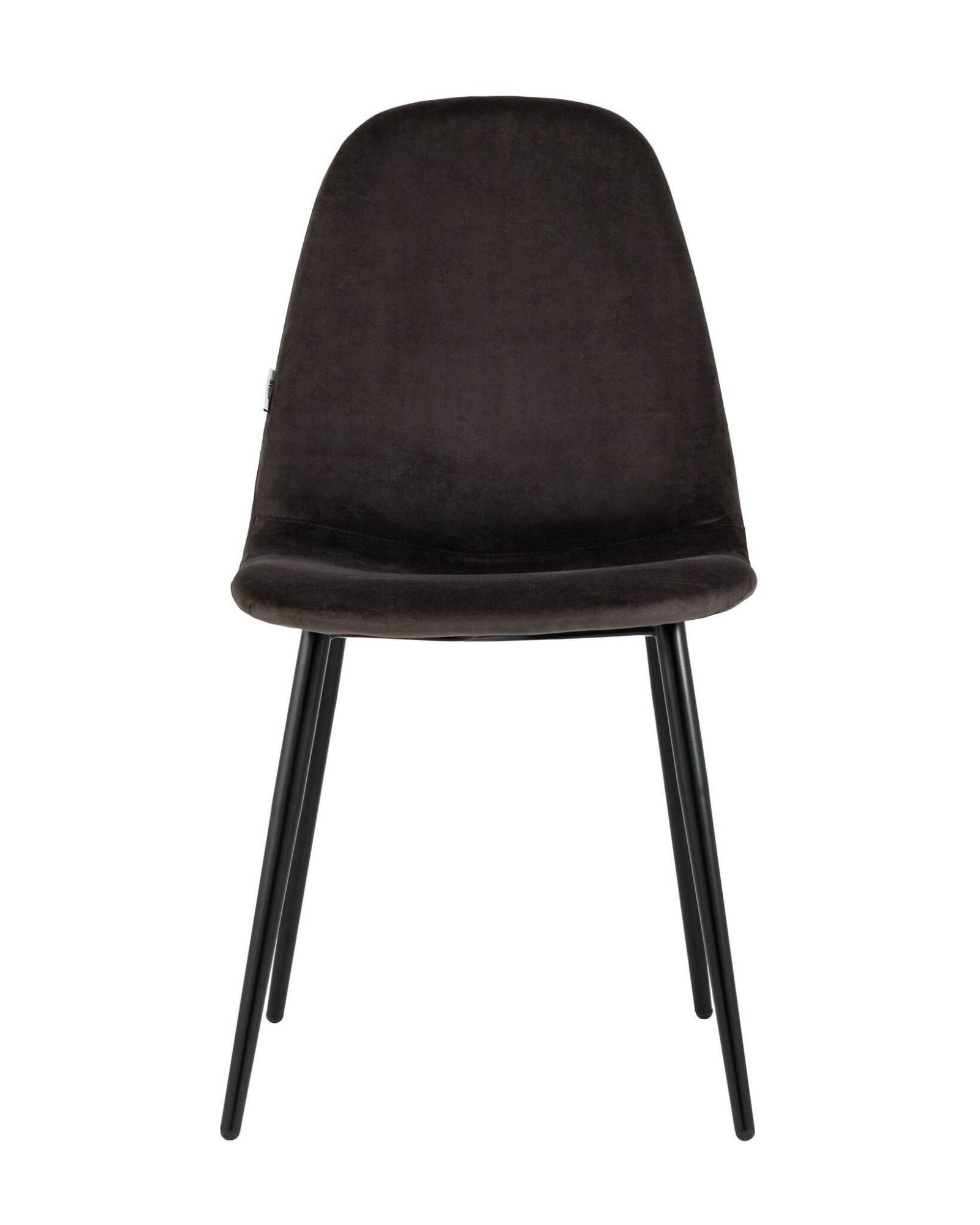 Стул Норман велюр темно-коричневый Stool Group