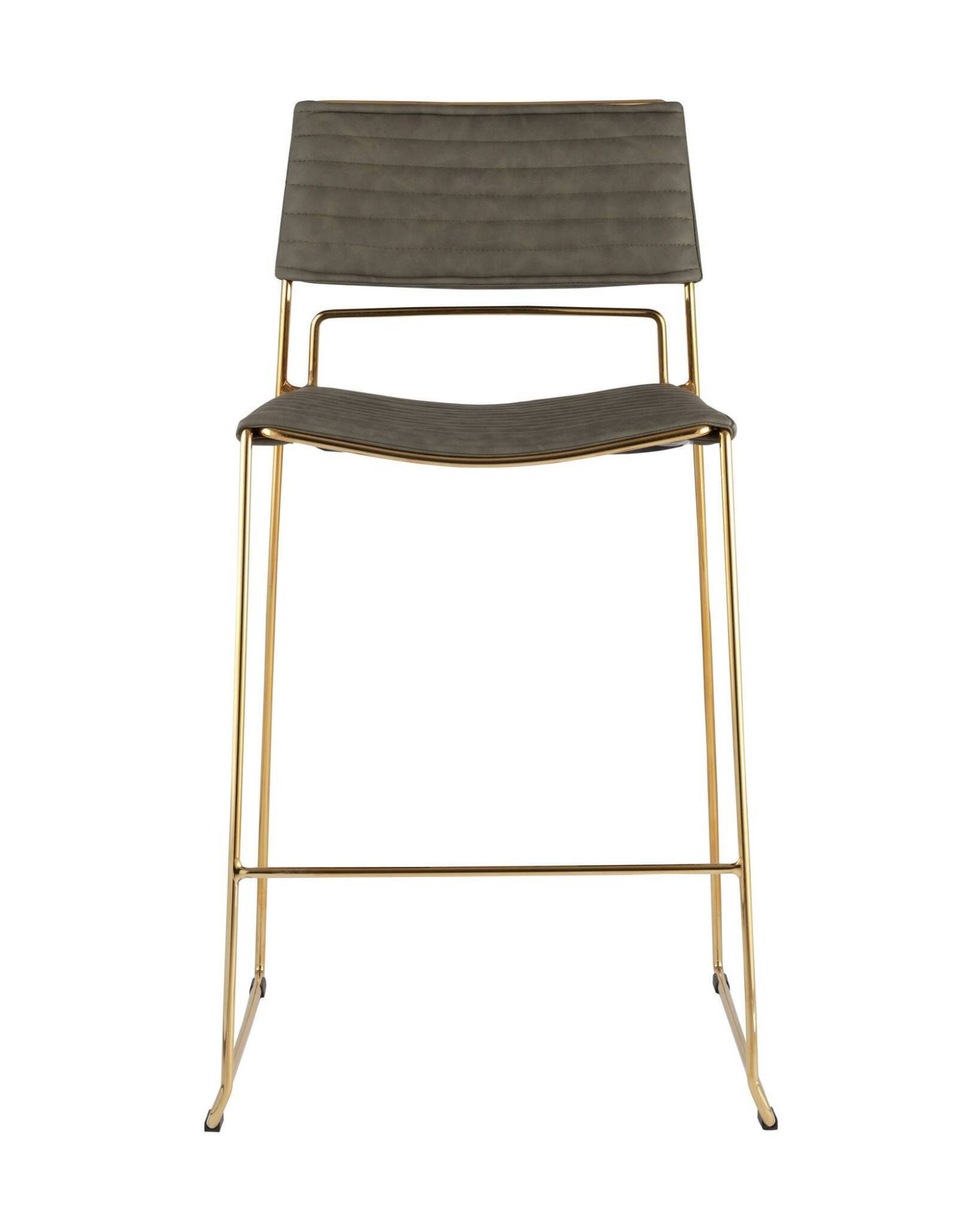 Стул Дэйзи полубарный зеленый Stool Group