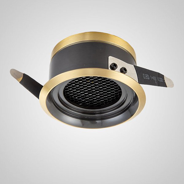Точечный светильник BIO Brass Black 3W by ImperiumLoft