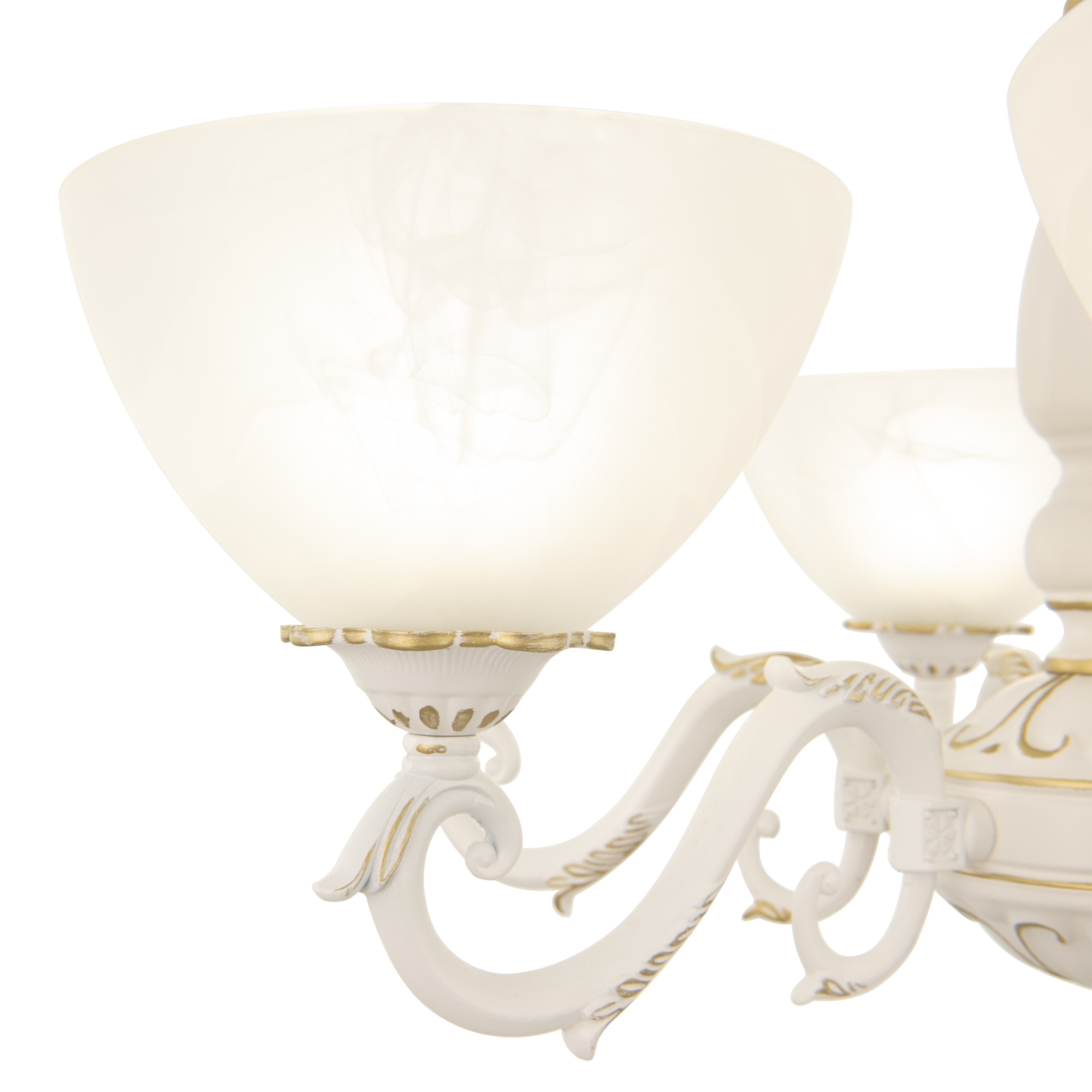 Люстра с плафонами 340518/6 WT+G Arte Milano