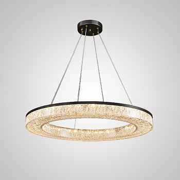 Кольцевая люстра OLAGUS ONE B D80 Black by ImperiumLoft