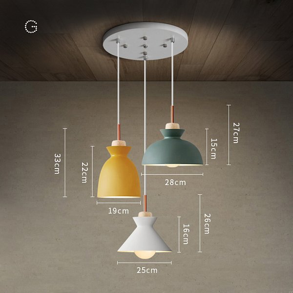 Подвесной светильник OMG TRIO G Round by ImperiumLoft