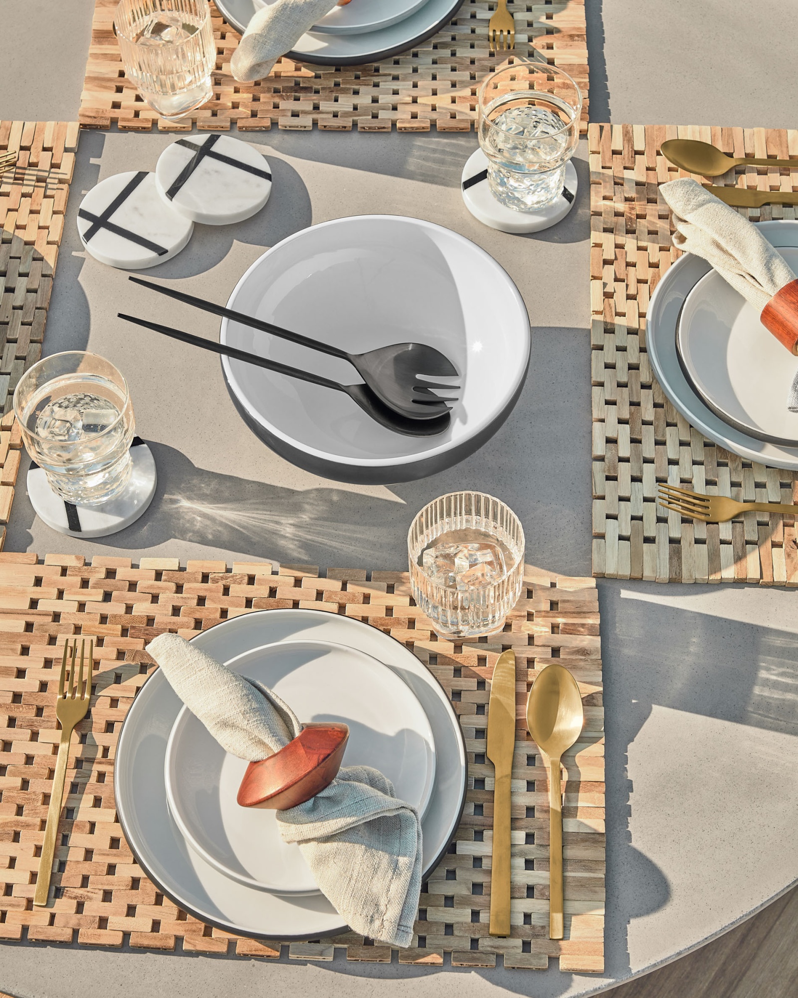 Набор колец для салфеток Tamar 2шт, дерево La Forma (ex Julia Grup)