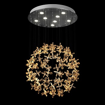 Подвесная люстра LUCIEN D100 Amber by ImperiumLoft