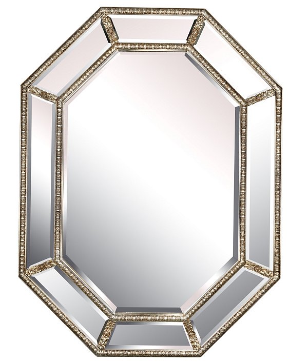 Зеркало в раме Diamond Silver Art-Zerkalo FA037SL