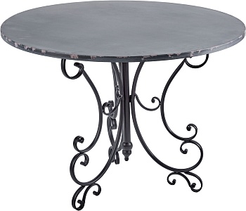 Стол кованый Прованс Glasar 57-291