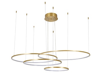 Подвесная люстра Newport 15104/S brass