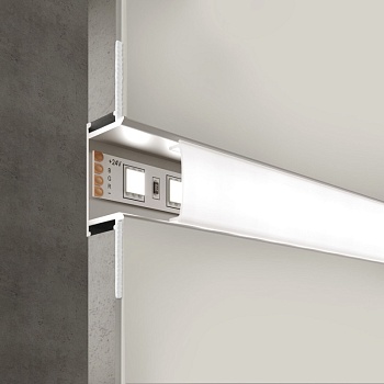 Профиль Elektrostandard LL-2-ALP013 Встраиваемый алюминиевый профиль для L