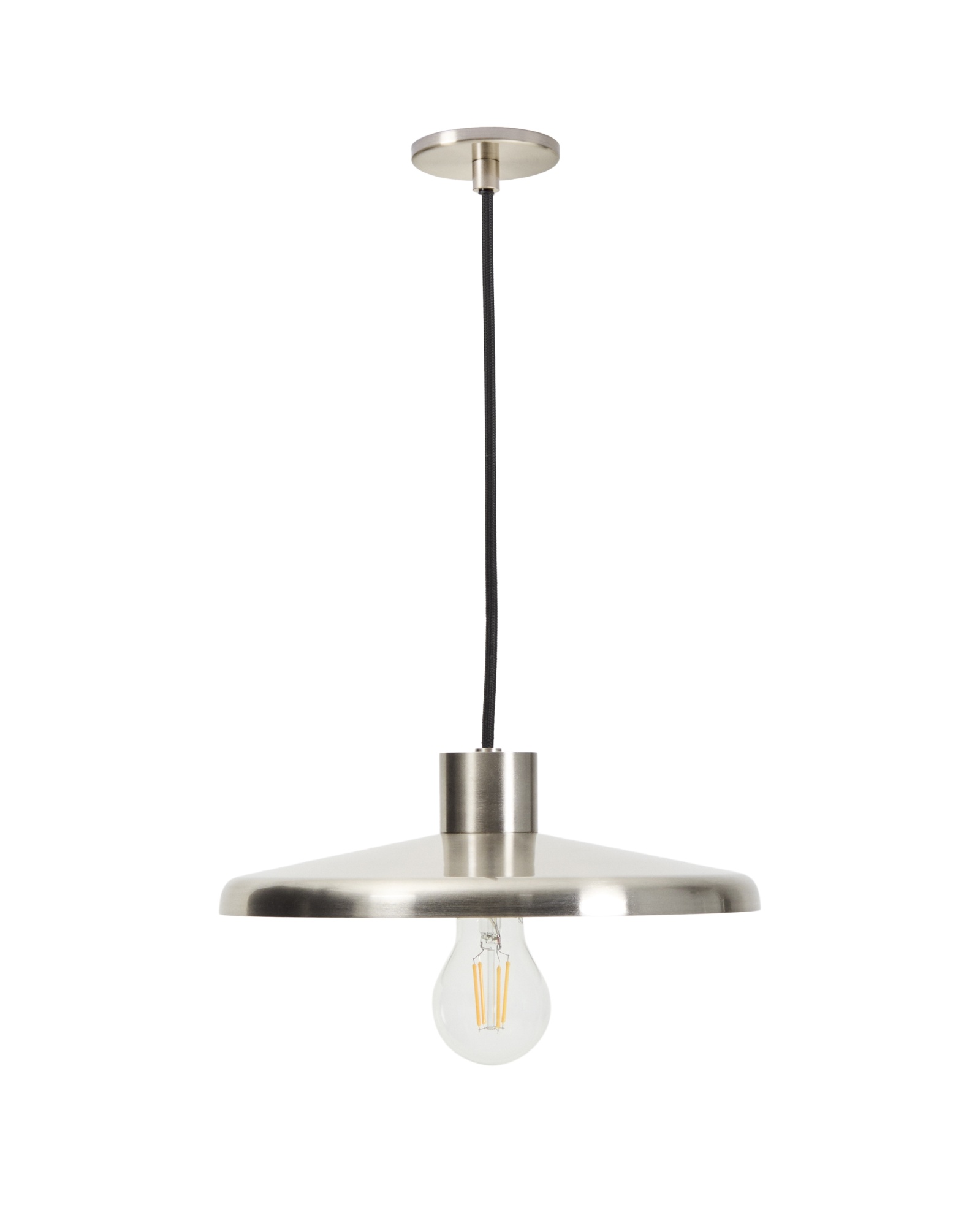 Пoдвесной светильник Nuvira из светло-серого металла La Forma (ex Julia Grup)