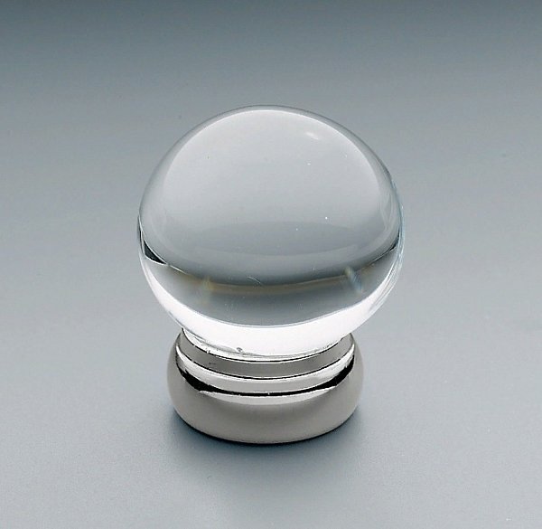 Ручка-кнопка Restoration Hardware Vintage d.2.8 Polished Chrome