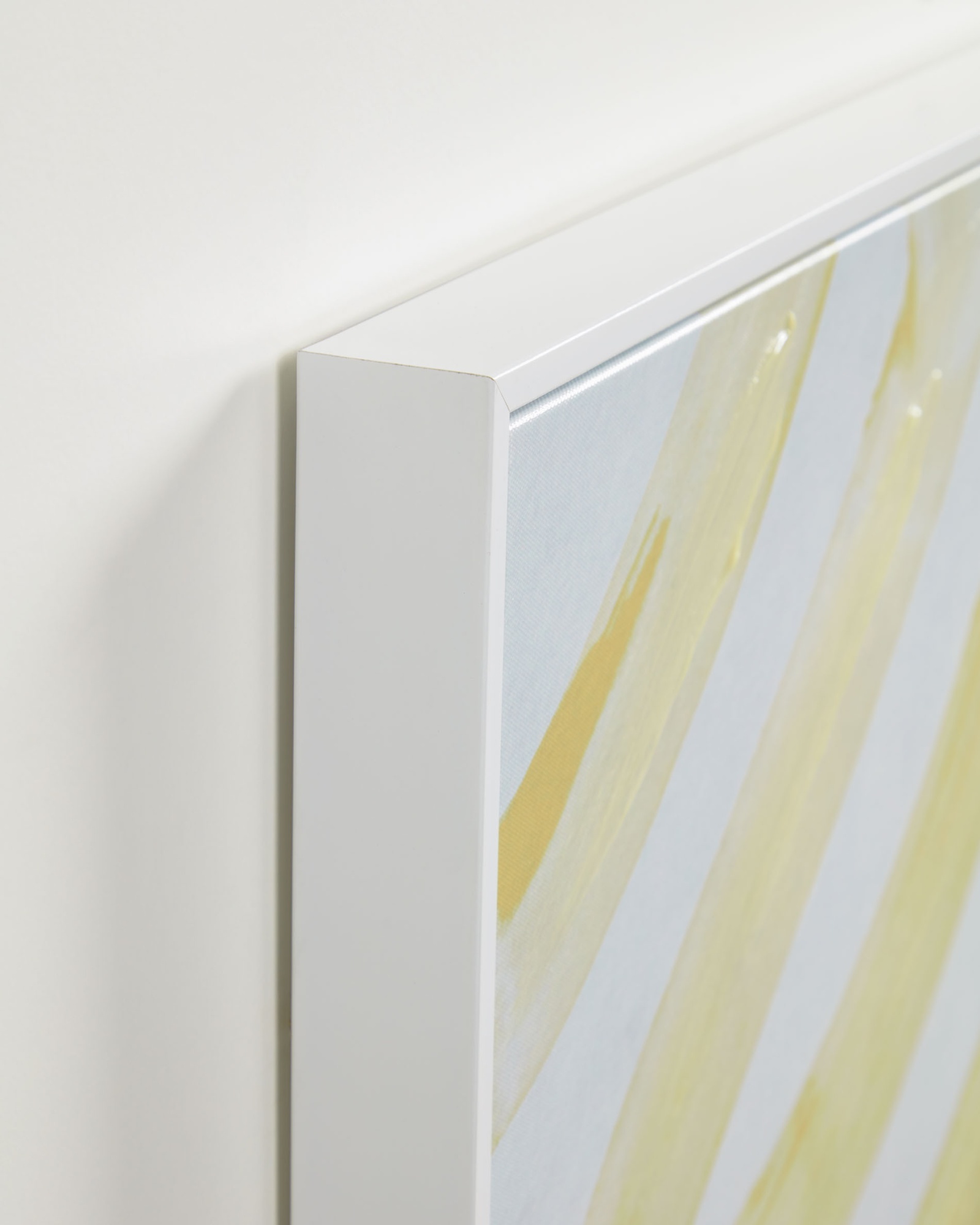 Картина Lien в бело-желтом цвете 50 x 70 см La Forma (ex Julia Grup)