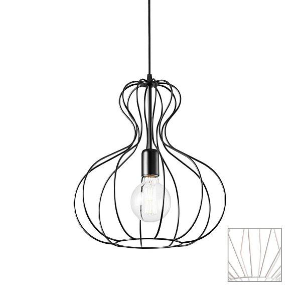 Потолочный светильник Ideal Lux AMPOLLA-1 SP1 BIANCO 194295