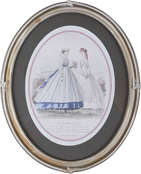 Панно настенное Дамы, под старину Glasar 28-229