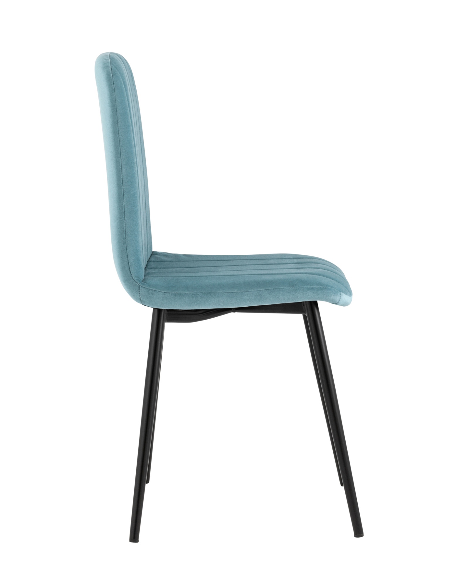 Стул Easy велюр пыльно-голубой Stool Group