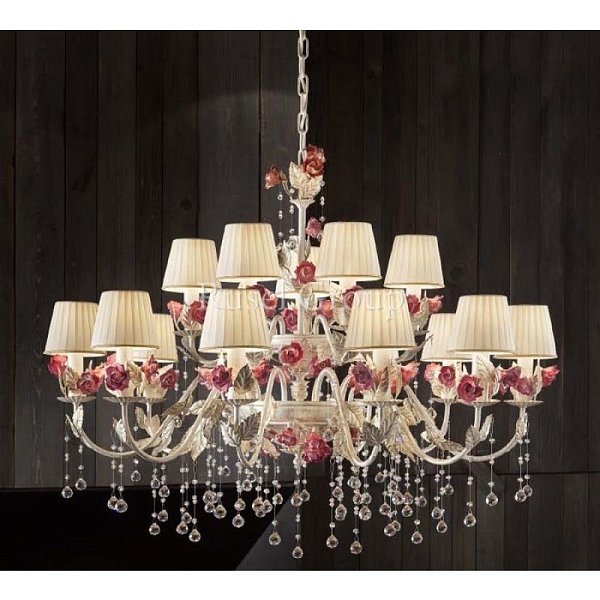 Люстра Masiero CERAMIC GARDEN 10+5 (Emme Pi Light 6190)