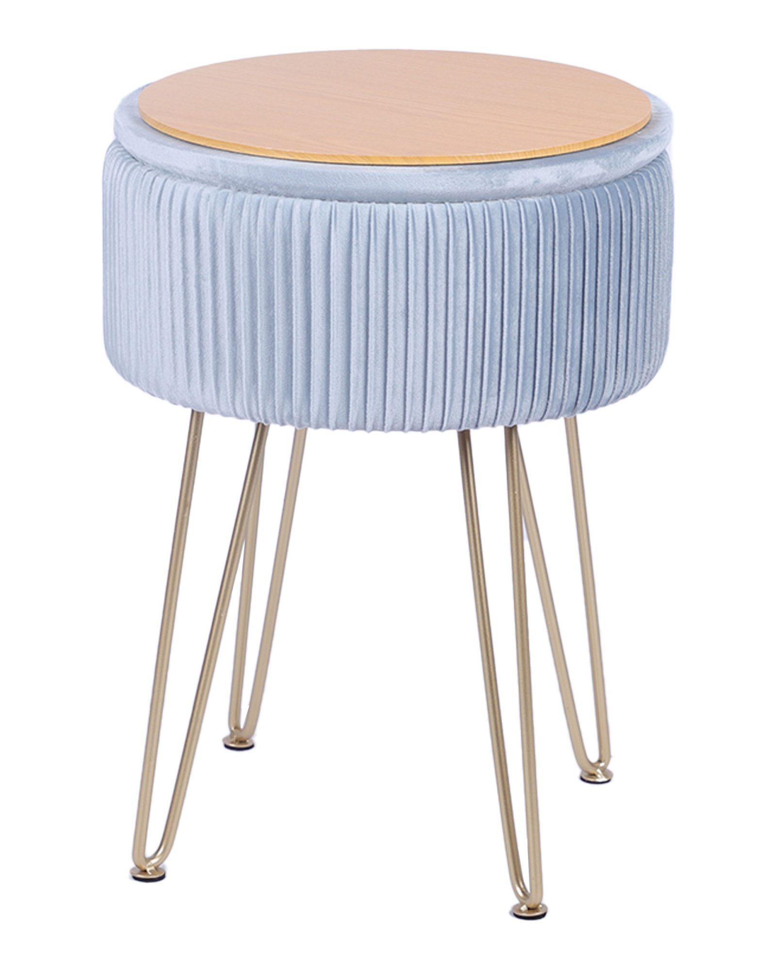 Пуф Астор светло-голубой Stool Group