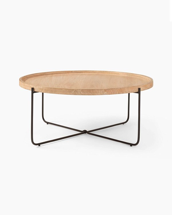 Круглый журнальный стол Рентон Louvre Home LHFCT051123SH